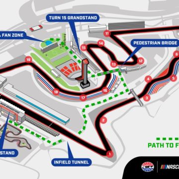 Walking Path to Fan Zone