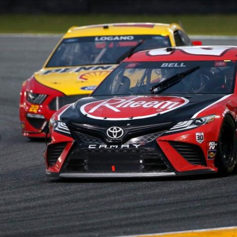Joe Gibbs Racing's Christopher Bell (20) won the first of seven road course races on the 2021 NASCAR Cup Series schedule, at Daytona in February. He will be one to watch this weekend at the much-anticipated EchoPark Automotive Texas Grand Prix at Circuit of The Americas. 