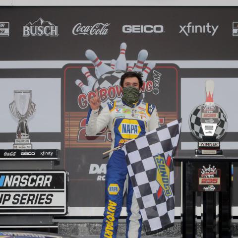 Chase Elliott wins the Daytona International Speedway Road Course