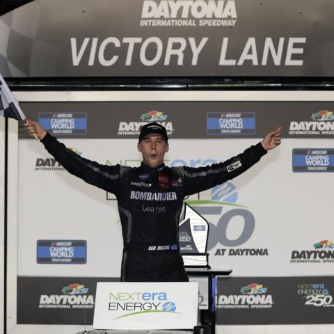 Ben Rhodes wins at Daytona International Speedway