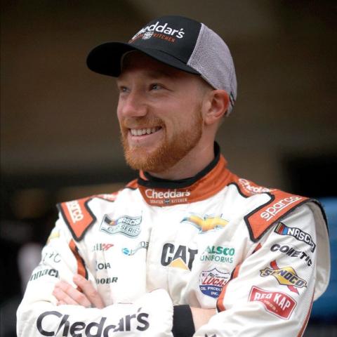 Tyler Reddick says he has worked hard recently to improve his road racing skills in the NASCAR Cup Series and today his efforts paid off as he claimed his first pole position in 52 career starts in stock car racing's top level.