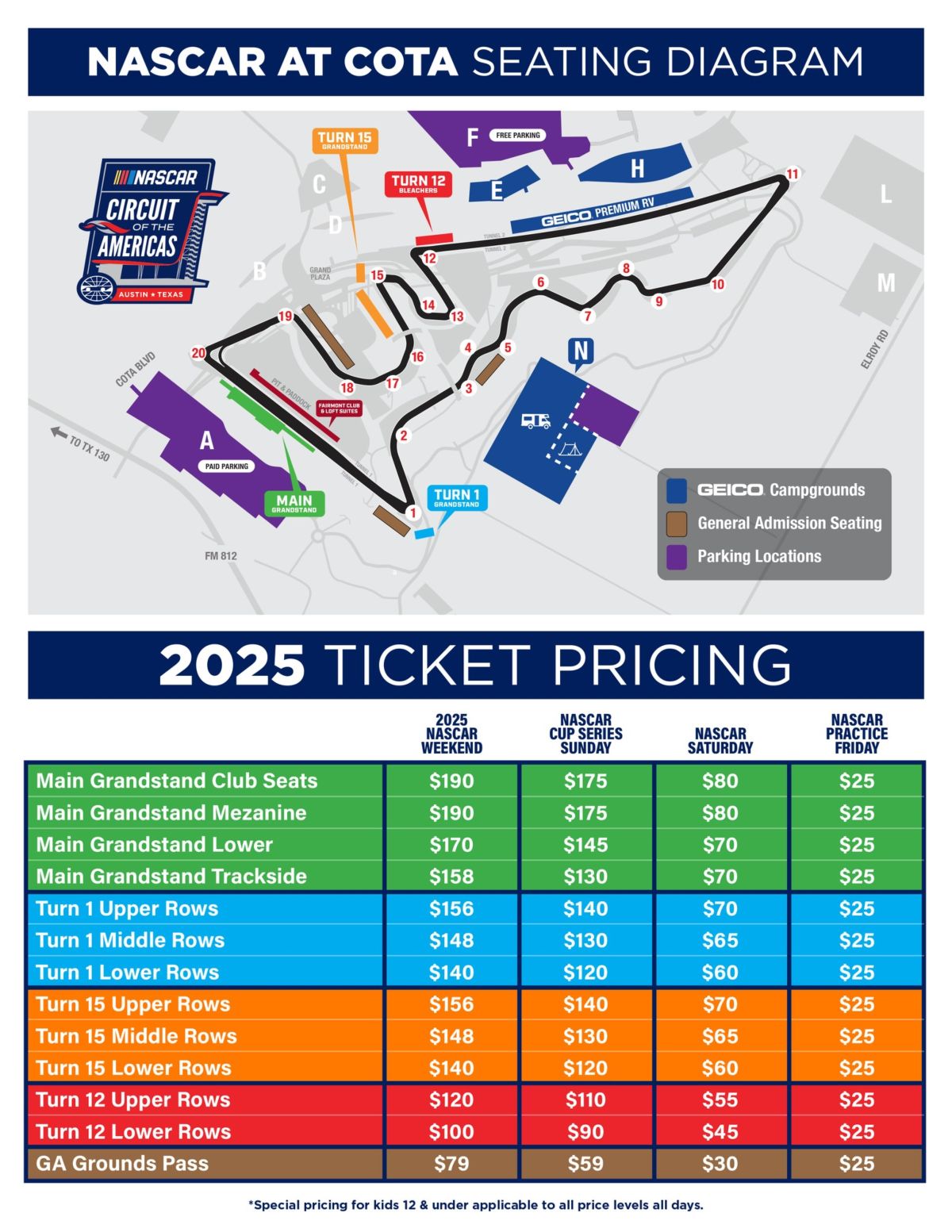 EchoPark Automotive Grand Prix Tickets Events NASCAR at COTA