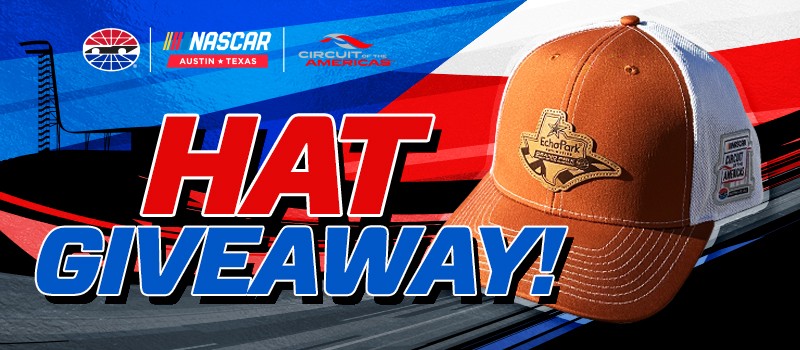 Hat Contest Promotions NASCAR at COTA